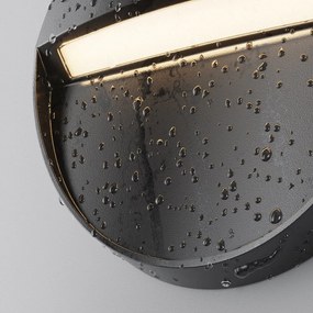 Spot LED iluminat scari sau perete exterior IP54 Mane negru