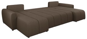 Set canapea universala, maro, DELIN U UNI