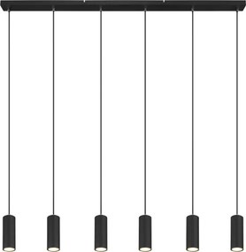Globo 57911-6HB - Candelabru suspendat pe cablu ROBBY 6xGU10/35W/230V