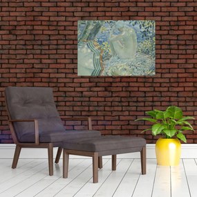 Tablou - Frederick Carl Frieseke, On the Bank, reproducere (70x50 cm)