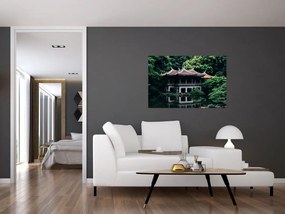 Tablou cu grădina japoneză națională (90x60 cm)