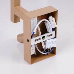 Lampă LED de perete Brilagi DEYA 1xE14/40W/230V + LED/3W in/auriu