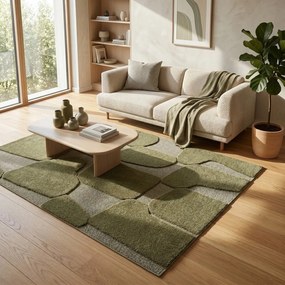 Covor verde închis 160x230 cm Cairo – ESTE
