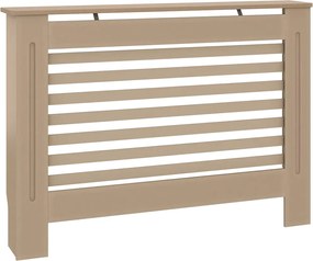 vidaXL Mască pentru calorifer, 112 x 19 x 81,5 cm, MDF