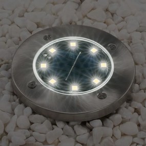 LED iluminat solar incorporat de grădină-Garth cu 3 LED-uri