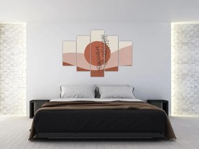 Tablou - Boho frunze N⁰1 (150x105 cm)