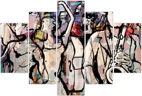 Tablou - Seara de jazz (150x105 cm)