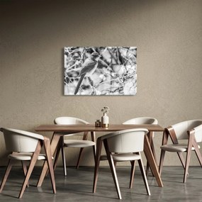 Tablou - Bluebird în timpul iernii (90x60 cm)