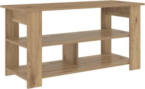 vidaXL Suport pentru TV Stejar Artizanal 100 x 40 x 50 cm