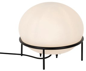 Lampă de masă de design pentru exterior neagră - Jannie