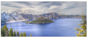 Tablou lacul montan (120x50 cm)