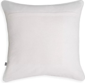 Perna decorativa design LUX Sabrosa 50x50cm, bej/ alb