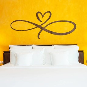 DUBLEZ | Decorațiune din lemn pentru dormitor - Iubire infinită