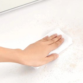 Masuta machiaj cu Oglinda LED si 2 Sertare pentru Cosmetice, Set Masa toaleta 80 cm, Alb, masuta cosmetica, vanity - SEA385