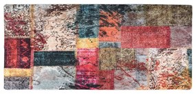 Covor lavabil, mozaic multicolor, 80x300 cm, antiderapant 80 x 300 cm, Model 7