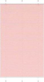 vidaXL Jaluzea plisată roz 120x200 cm Lățime țesătură 119,4 cm