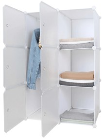 Zondo Dulap modular Mogul (alb + motiv). 1028917