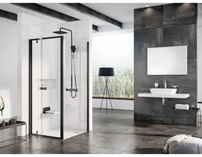 Ravak B8F0000060 - Scaun de duș pliabil OVO, negru