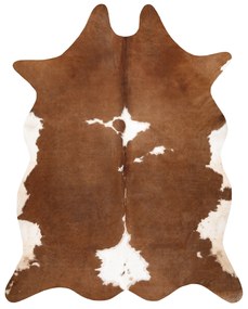 Covor Artificial Cowhide, Vaca G5070-2 maro alb din piele