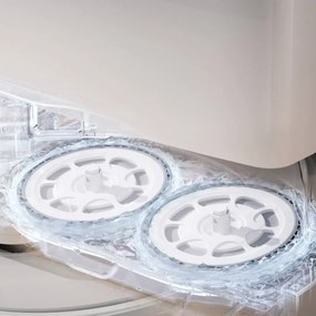 Robot aspirator Roborock Q Revo Max V, 7000Pa, 180 min, 300 m², Dry/Mocro, Wi-Fi, PreciSense® LiDAR + Reactive AI, Asistent vocal, Alb