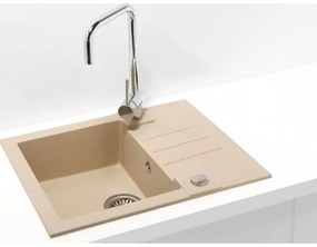 Chiuvetă de bucătărie ALVEUS 1090950 ROCK 59,5x47,5 cm bej