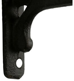 Cuier de perete decorativ, din fonta, L26 cm, Le Chat