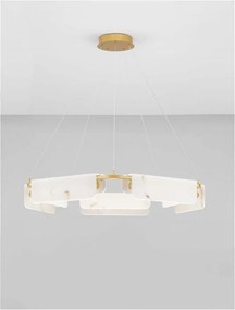 Lustra LED suspendata design modern AIDER, 93cm