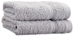 Prosoape gri-deschis 2 buc. din bumbac din frotir 30x30 cm Zero Twist – Catherine Lansfield