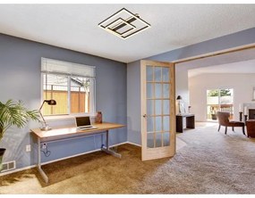 Plafonieră LED dimabilă 95W/230V 3000-6500K + telecomandă