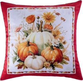 decoDoma Set de 3 feţe pernuţe PUMPKINS, 40 x 40 cm