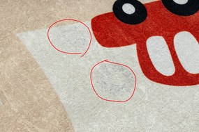BAMBINO 1165 covor lavabil Grădină zoologică pentru copii anti-alunecare bej - SECUNDAR-COTATI PRODUSUL