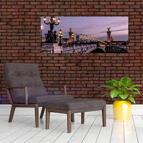 Tablou - Podul lui Alexandru al III.-lea din Paris (120x50 cm)