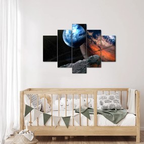 Tablou planetei în cosmos (150x105 cm)