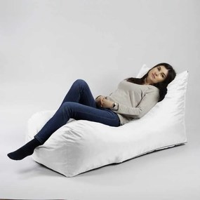Fotoliu Looloop Pufrelax, Material Impermeabil - Alb