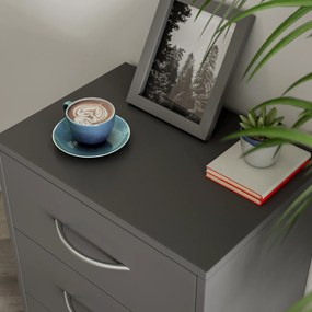 Deuba Noptiera Eloise 54x39x28cm - LED antracit