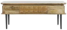 Măsuță de cafea din lemn de mango și metal, L116 cm, „Kandara” – Ethnic Collection