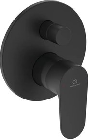 Baterie cada - dus incastrata Ideal Standard Cerafine O negru mat fara corp ingropat