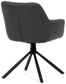 Set de scaune de sufragerie cu mecanism deîntoarcere HC-532 GREY2, 2 buc.