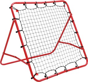 vidaXL Rebounder ajustabil pentru antrenament de fotbal, 100x100 cm