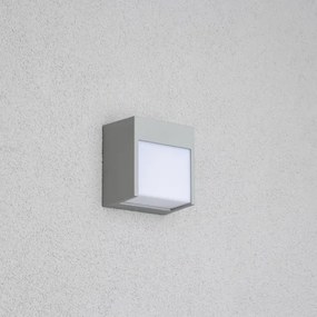 Aplică LED de exterior Brilagi TERNI LED/12W/230V gri IP44