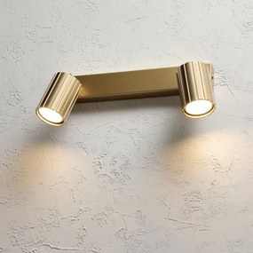 Brilagi - Spot aplicat CRISPINA 2xGU10/10W/230V auriu
