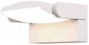 Aplica perete exterior, Directionabila, IP65, HOOD alb MA-8895