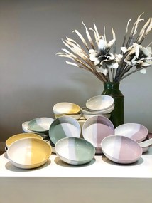 Bol Mare Pasta - Colectia Artizan Verde 23cm