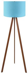 Lampadar AYD 1x E27/40W/230V albastru/maro
