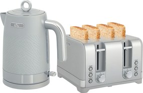 HOMCOM Set fierbător și prăjitor, fierbător rapid 1,7L 2200W cu termostat | Aosom Romania