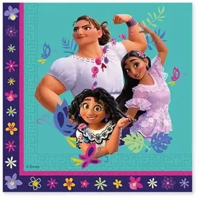 Disney Encanto Flower șervețel 20 buc 33x33 cm FSC