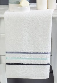 Set halat cu prosop baie cuplu alb,homs,marime M,50004