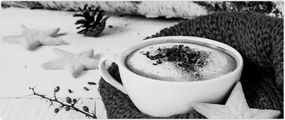 Tablou - Cappuccino de iarnă (120x50 cm)