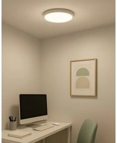 Plafonieră LED/24W/230V 3000/4000/6500K Ø 30 cm alb