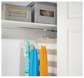 Umeraș pentru prosoape, eșarfe sau haine iDesign Axis, lungime 29 cm